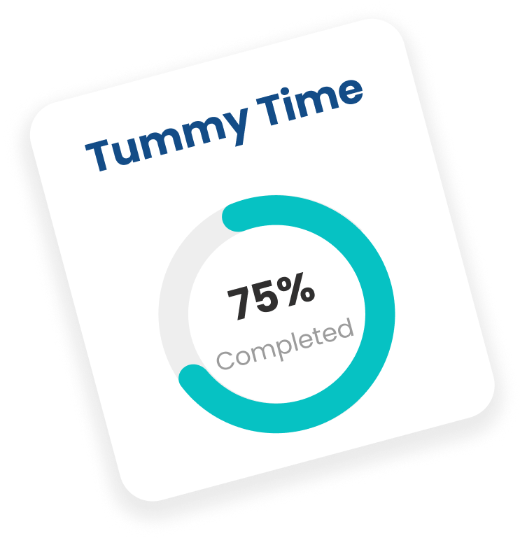 Tummy Time card