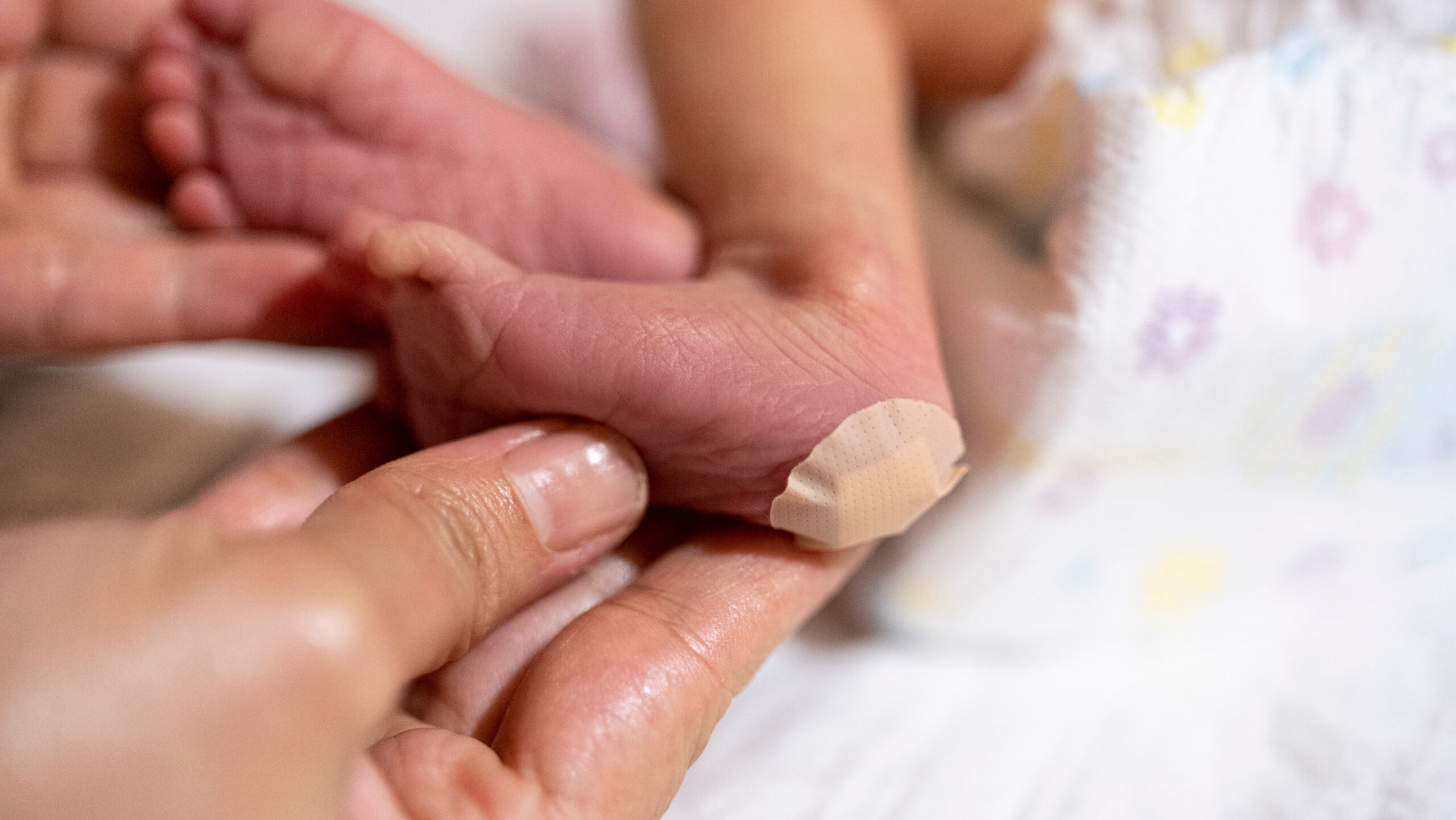 Newborn Screening Test Heel Prick