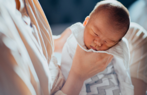 Newborn-burping-technique