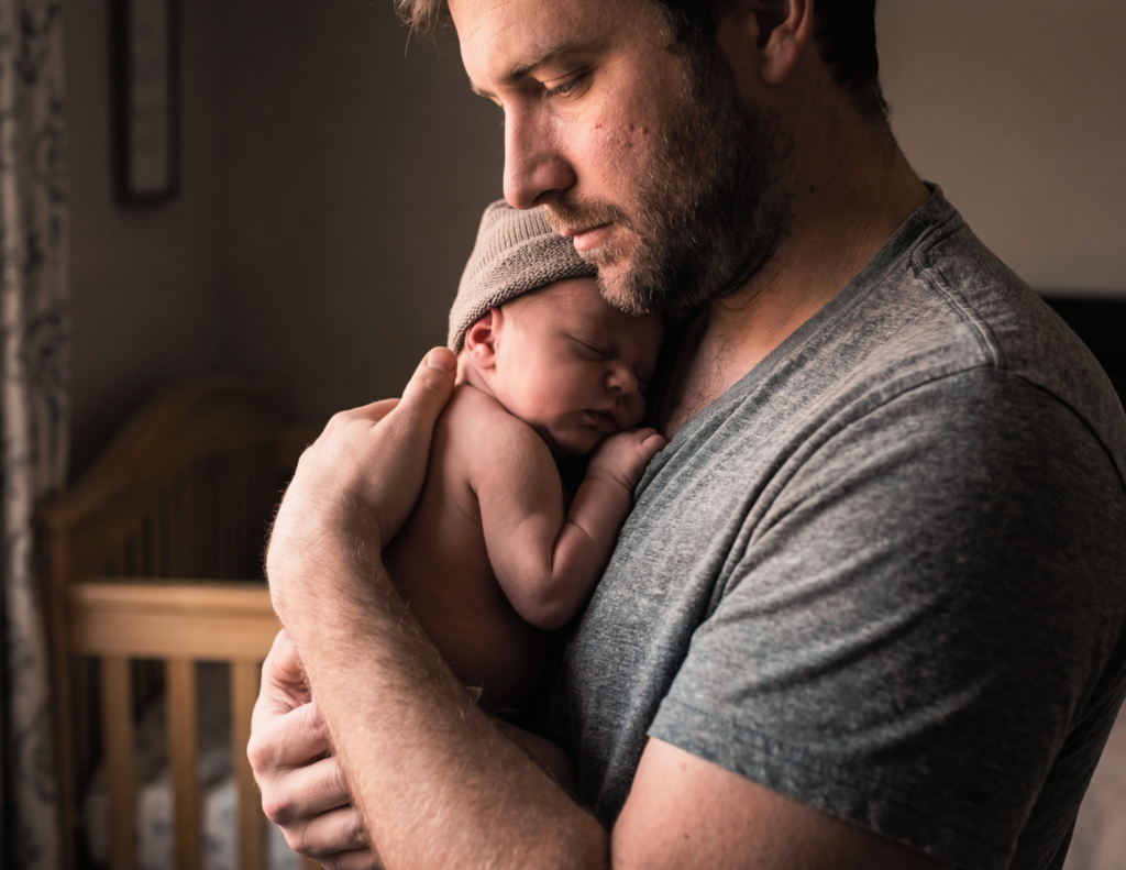 This is what bonding looks like for dads — not one big moment, but a hundred quiet ones just like this.