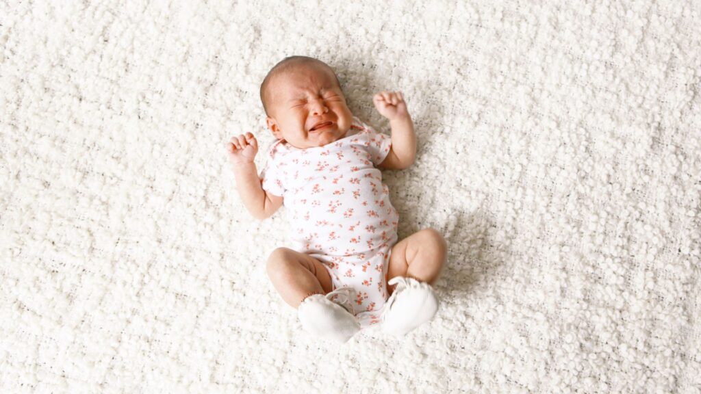 Grunting Baby Syndrome Newborn Straining and Arching